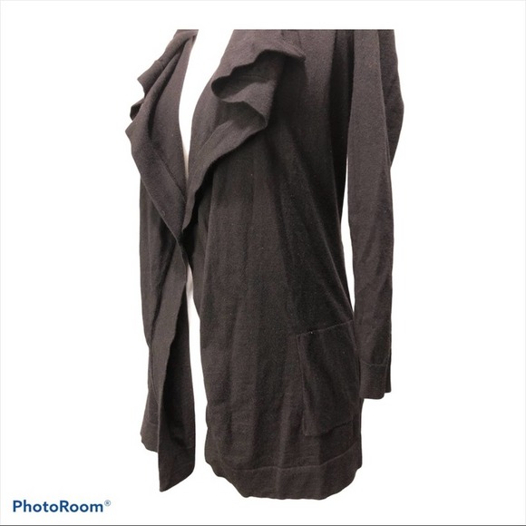 Theory Maritza B Evian Stretch‎ Wool Cardigan Small - Picture 4 of 9